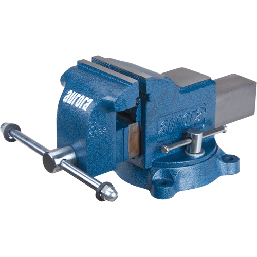 Heavy-Duty Bench Vise, 4" Jaw Width Solutions industrielles ALPHA