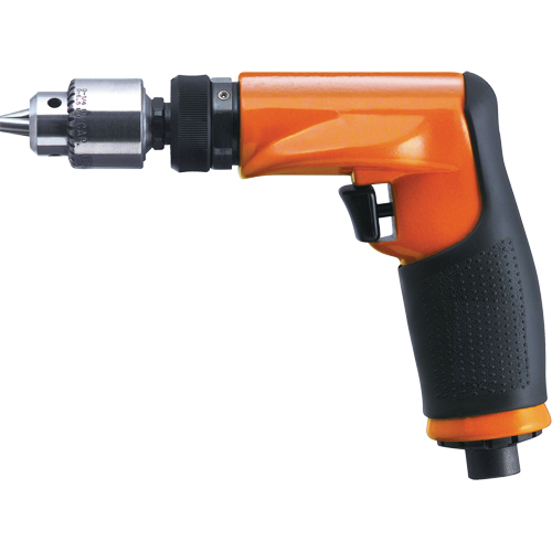 Perceuse non r&eacute;versible de s&eacute;rie 14CF, 38 pi³/min, 1/4", 80 dBA, 3/8" mandrin, Avec cl&eacute; Solutions industrielles ALPHA