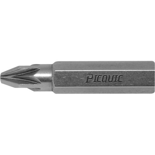 Embout de rechange pour tournevis multi embouts Stubby, Pozidriv, 0, Prise 1/4" Solutions industrielles ALPHA