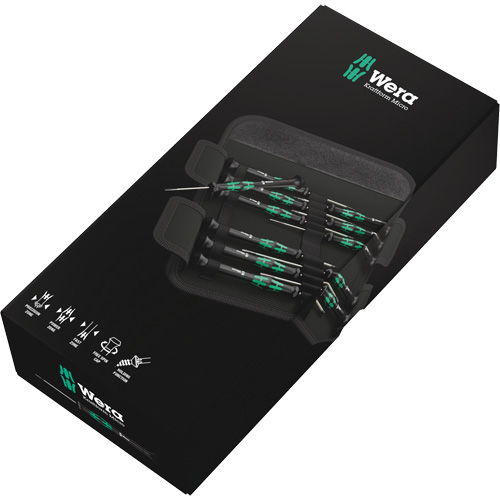 Micro Series Screwdriver Set, 12 Pcs. Solutions industrielles ALPHA
