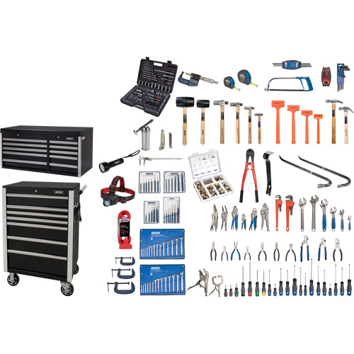 Ultimate Tool Set with Steel Chest and Cart, 358 Pieces Solutions industrielles ALPHA
