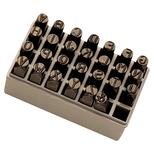 Letter Hand Stamp Set, 27 Pieces Solutions industrielles ALPHA