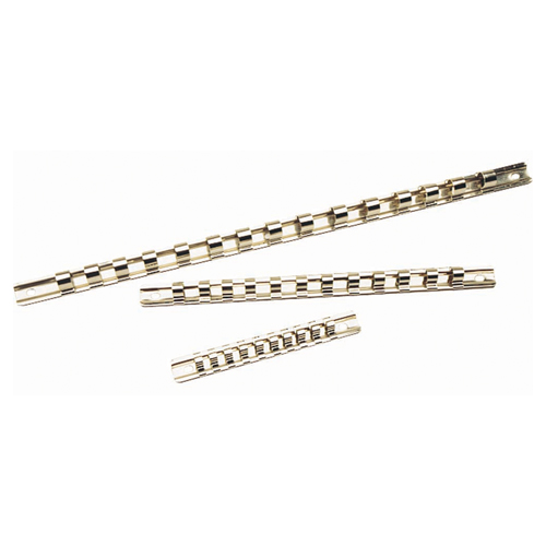 Rail &agrave; douille 19" avec pinces Solutions industrielles ALPHA