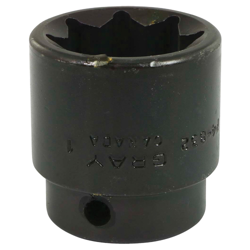 Socket, Impact, 1", 1/2" Drive, 8 Points Solutions industrielles ALPHA
