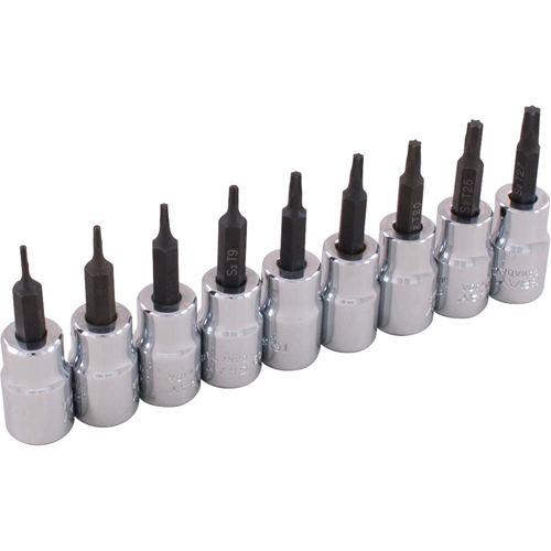 Jeu de douilles, Torx, Prise 3/8", 9 mrcx Solutions industrielles ALPHA