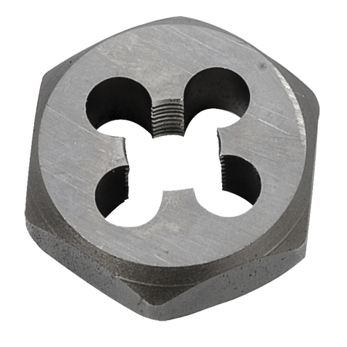 Hex Rethreading Die Nut, 1"/1-1/16" Dia., 1/8"-27 Thread, Carbon Steel/Chromium Steel Solutions industrielles ALPHA