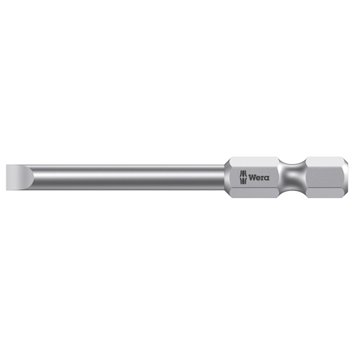 M&egrave;che pour tournevis &eacute;lectrique, Fente, Embout 3 mm, Prise 1/4", Longueur 2-3/4" Solutions industrielles ALPHA