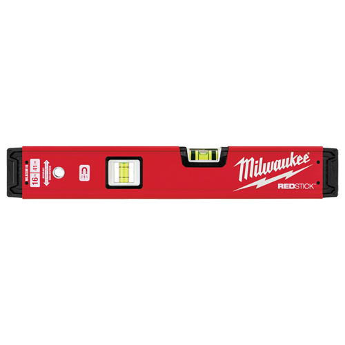 Redstick Level, Box, 1.33' L, Steel, 2, Magnetic Solutions industrielles ALPHA