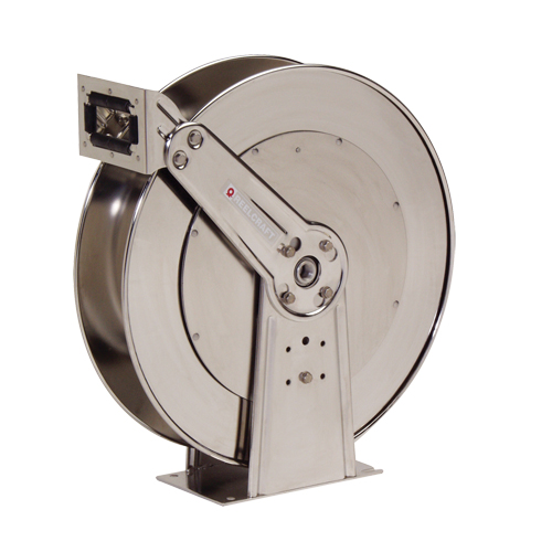Stainless Steel Hose Reel, Single Hose, 10-1/2" W x 24" D x 25-3/8" H Solutions industrielles ALPHA