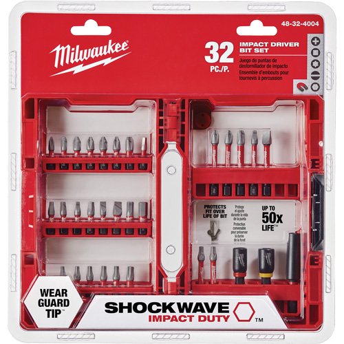 Shockwave Driver Bit Set Solutions industrielles ALPHA