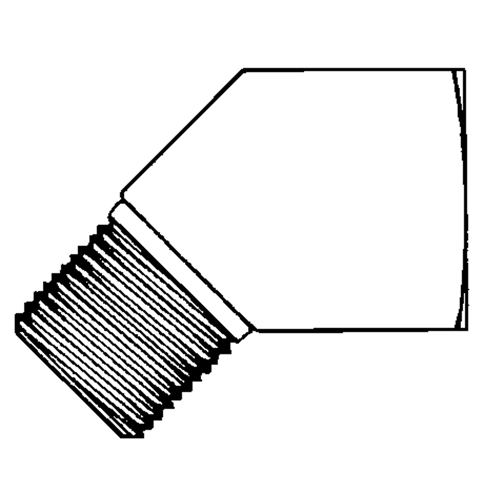 Male/Female Street Elbows 45 Solutions industrielles ALPHA
