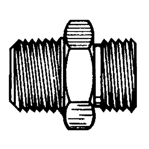 R&eacute;ducteur/adaptateur, 1/4" x 1/8" dia., Laiton Solutions industrielles ALPHA