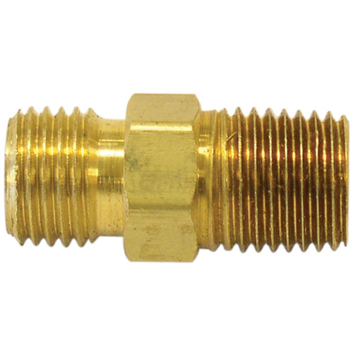 Reducer/Adapter Fitting, 3/8" x 1/4" Dia, Brass Solutions industrielles ALPHA