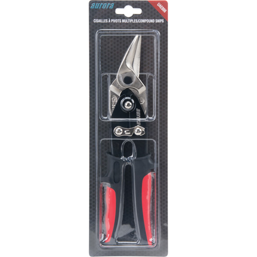 Compound Snips, 1-3/8" Cut Length, Left Cut Solutions industrielles ALPHA