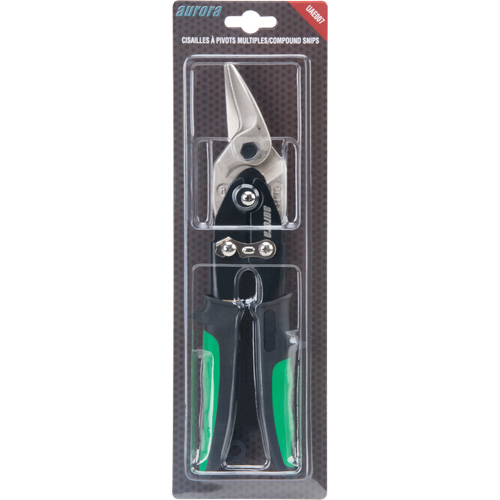 Compound Snips, 1-1/8" Cut Length, Right Cut Solutions industrielles ALPHA