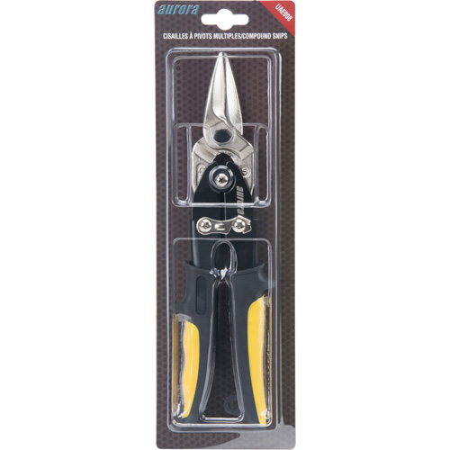 Compound Snips, 1-1/2" Cut Length, Straight Cut Solutions industrielles ALPHA