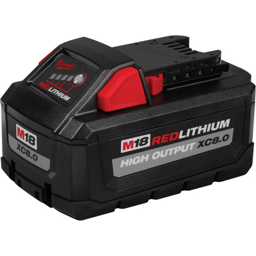 Bloc-pile M18 Redlithium High Output XC8.0, Lithium-ion, 18 V, 8,0 Ah Solutions industrielles ALPHA