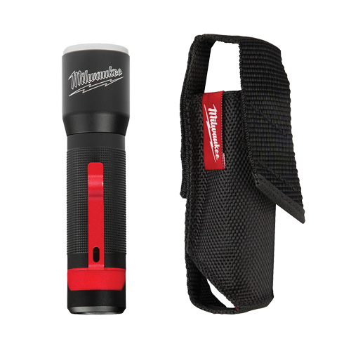 Lampe de poche &agrave; faisceau concentr&eacute; 325L avec &eacute;tui, DEL, 325 lumens, Piles AAA Solutions industrielles ALPHA