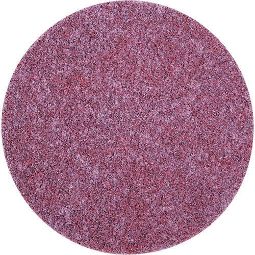 Disque de ponçage et de rectification l&eacute;ger Scotch-Brite Roloc, 3" dia., Grain Cors&eacute;, Oxyde d'aluminium Solutions industrielles ALPHA