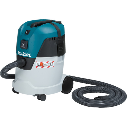 L Class Push & Clean Compact Dust Extractor, Wet-Dry, 1.34 HP, 6.6 US Gal. (25 Litres) Solutions industrielles ALPHA