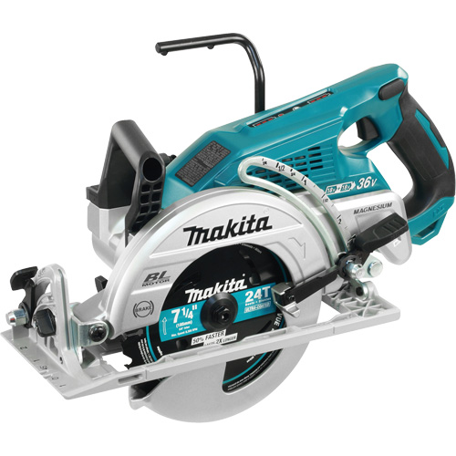 Rear Handle Circular Saw (Tool Only), 7-1/4", 18 V Solutions industrielles ALPHA