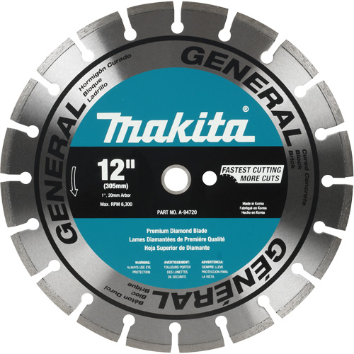 General Purpose Segmented Diamond Blade Solutions industrielles ALPHA