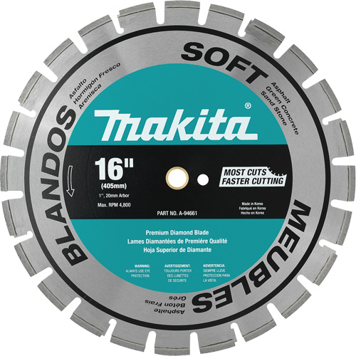 Soft Material Segmented Diamond Blade Solutions industrielles ALPHA