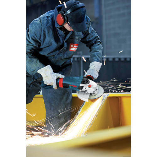 Grande meule angulaire &agrave; haute performance, 9", 120 V, 15 A, 6500 Tr/min Solutions industrielles ALPHA