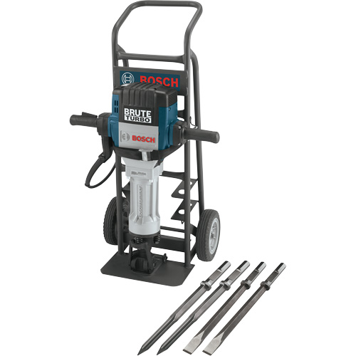 Marteau de d&eacute;molition Brute Turbo avec chariot deluxe Solutions industrielles ALPHA