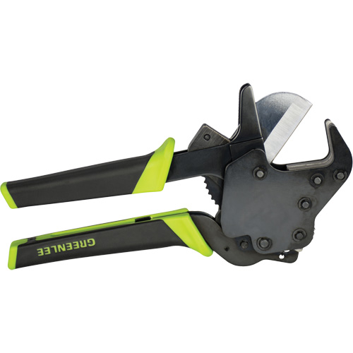 Cisaille &agrave; PVC &agrave; rochet ouverture rapide, Capacit&eacute; de 1-5/8" Solutions industrielles ALPHA
