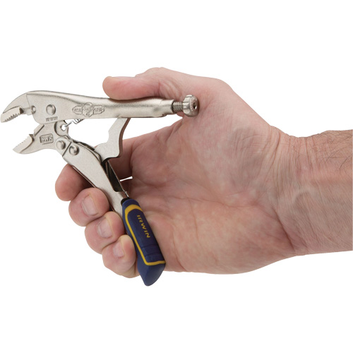 Pince-&eacute;tau avec coupe-fil Fast Release, Longueur 5", M&acirc;choire courb&eacute;e Solutions industrielles ALPHA