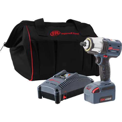 IQv20 Compact Cordless Impact Wrench Kit, 20 V, 1/2" Socket Solutions industrielles ALPHA