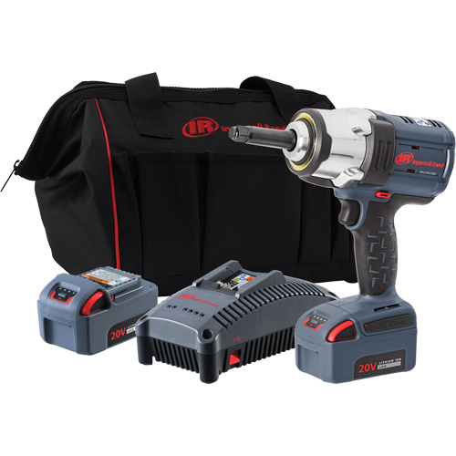 IQv20 Cordless Impact Wrench with 2" Anvil Extension Kit, 20 V, 1/2" Socket Solutions industrielles ALPHA