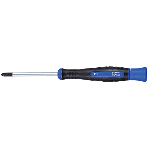 Tournevis Phillips de pr&eacute;cision, #00, 5" l, Prise Coussin&eacute;e Solutions industrielles ALPHA