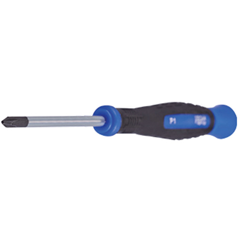 Tournevis Phillips de pr&eacute;cision, #00, 5" l, Prise Coussin&eacute;e Solutions industrielles ALPHA