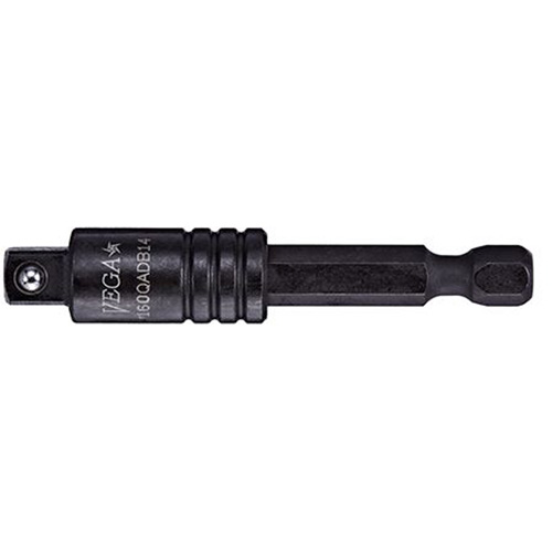 Quick Release Adapter & Extension, 1/4" Drive Size, 1/4" Male Size, Ball, 3" L Solutions industrielles ALPHA