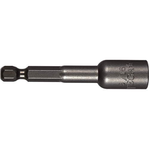 Lobular Nutsetter, 5/16" Tip, 1/4" Drive, 2-9/16" L, Magnetic Solutions industrielles ALPHA