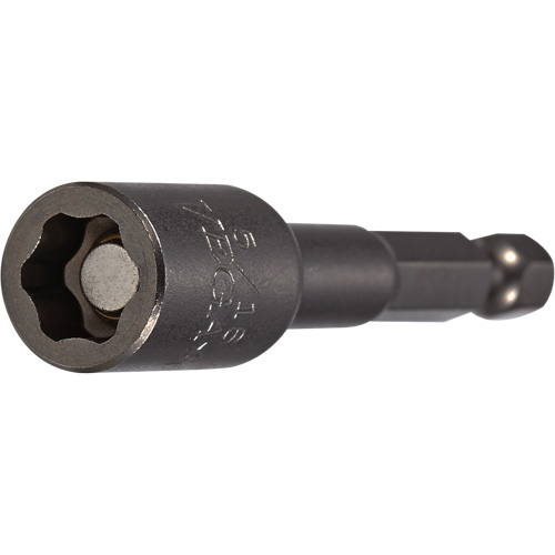 Lobular Nutsetter, 5/16" Tip, 1/4" Drive, 2-9/16" L, Magnetic Solutions industrielles ALPHA