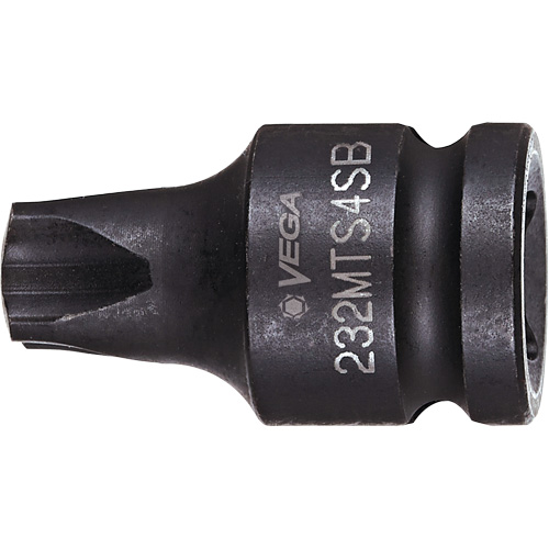 Embout &agrave; ins&eacute;rer, Mortorq Super, 4 x 1-1/4" lo, Prise 3/8" Solutions industrielles ALPHA