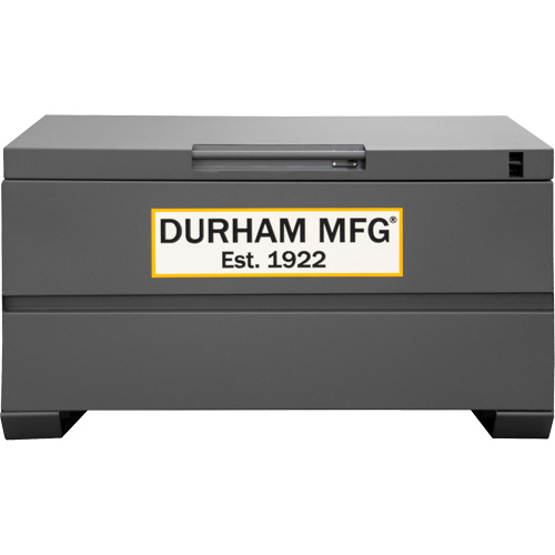 Jobsite Storage Box, 48" x 24" x 27-13/16", Steel, Grey Solutions industrielles ALPHA