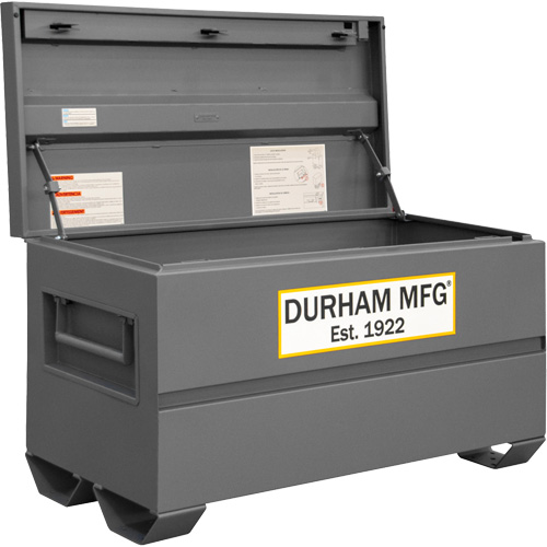 Jobsite Storage Box, 48" x 24" x 27-13/16", Steel, Grey Solutions industrielles ALPHA