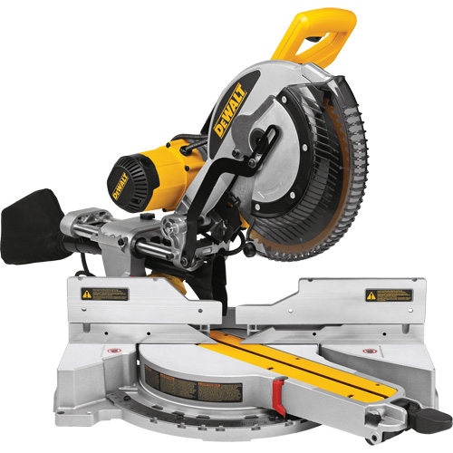 Double-Bevel Sliding Compound Mitre Saw, 12", 15 A, 120 V Solutions industrielles ALPHA