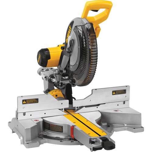 Double-Bevel Sliding Compound Mitre Saw, 12", 15 A, 120 V Solutions industrielles ALPHA