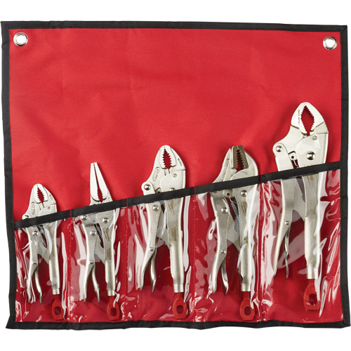 Torque Lock Locking Pliers Kit, 5 Pieces Solutions industrielles ALPHA