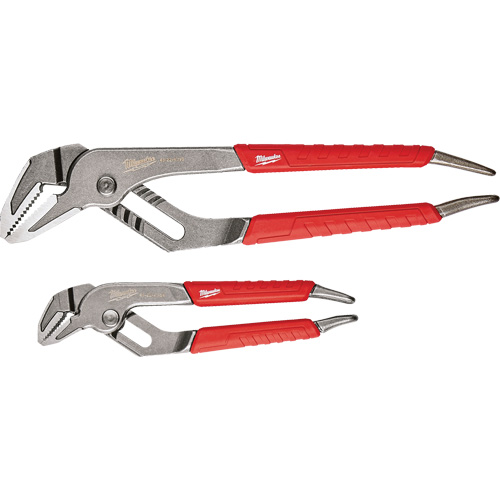 6" & 10" Comfort Grip Straight Jaw Pliers Set, 2 Pieces Solutions industrielles ALPHA