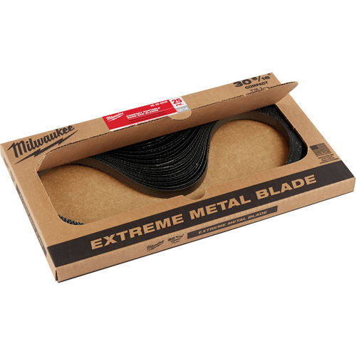 Extreme Metal Band Saw Blades, High Speed Steel, 30-9/16" L x 1/2" W x 0.02" Thick, 12/14 TPI Solutions industrielles ALPHA