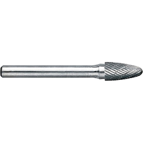 DRILLCO Magnum Double Cut Solid Carbide Burr, SG-1, 1/4" Dia., 1/4" Shank, 5/8" Depth of Cut Solutions industrielles ALPHA