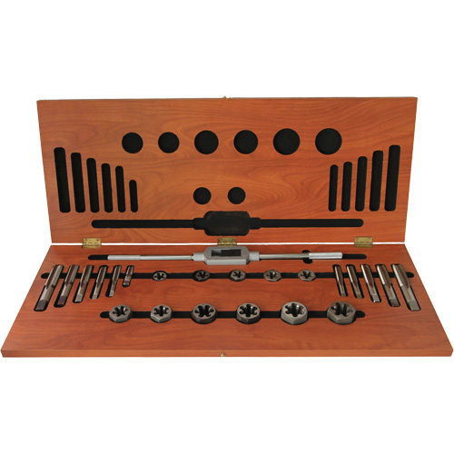 Jeu de tarauds et fili&egrave;res hexagonales DRILLCO, 18 Morcea Solutions industrielles ALPHA