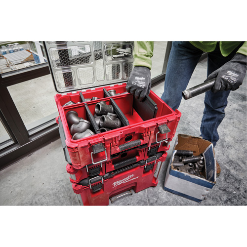 Organisateur grande capacit&eacute; Packout, 15-1/5" x 19-7/10" x 7", Rouge Solutions industrielles ALPHA