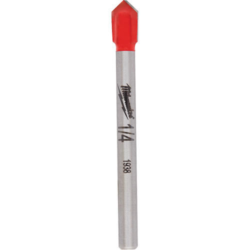 Foret pour verre et carreaux, 1/4", Carbure Solutions industrielles ALPHA